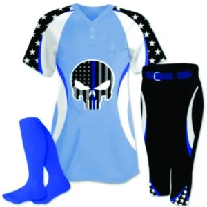 Rekabentuk T-Shirt Poli Sublimation Full Jersey Besbol Jersey